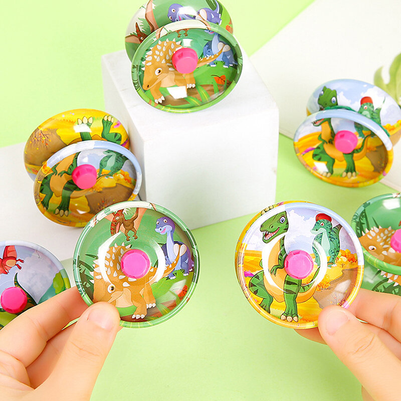 1Pc  Alloy Dinosaur YoYo Ball With  String Toys For Beginner Adult Kids Classic Fashion Toy Boys Gift