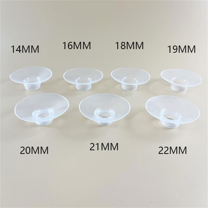 Breast Pump Accessories Flange Funnel Inserts 14/16/18/19/20/21/22mm Caliber Size Adaptor Converter Small Nipple Horn Adapter