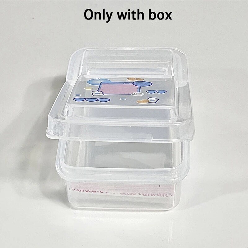 Mini Boîte de Rangement en Plastique Transparente pour Bijoux, Conteneur Portable pour Boucles d'Oreilles, Bagues, Bouchons d'Oreilles, Emballage, 1 Pièce