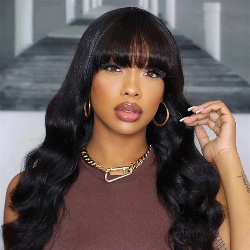 Deep Wave Wigs Synthetic Lace Front Wigs for Black Women Ombre Brown 28 Inch Body Soft Wavy African American Cosplay Wig