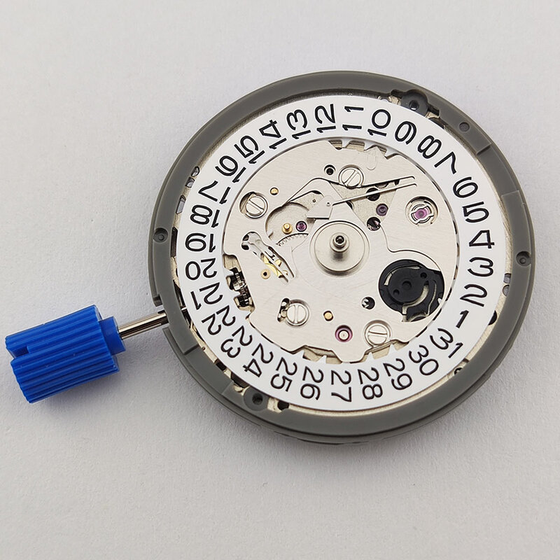 Nh35/Nh35a Mechanische Beweging Japan Originele 3 Uur Kroon Witte Datum Automatische Horloge Beweging Hoge Nauwkeurigheid