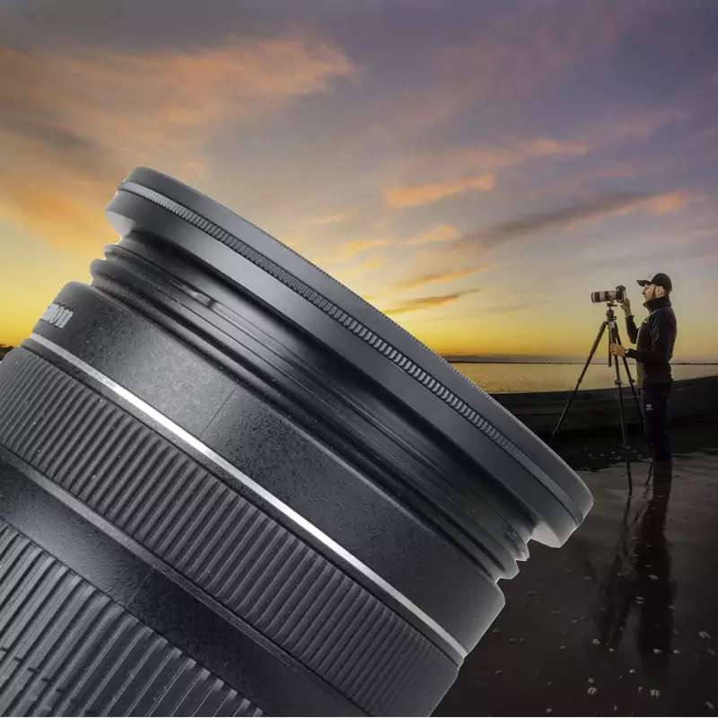 Алюминиевое черное увеличивающее кольцо фильтра 77 мм-95 мм 77-95 мм от 77 до 95 адаптер фильтра для объектива камеры Canon Nikon Sony DSLR