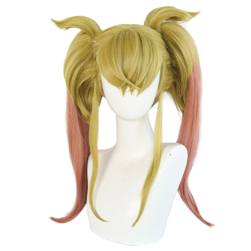 Парик для косплея из аниме Kaiju No. 8 Kikoru Shinomiya, парик для взрослых и женщин, длинные светлые волосы, реквизит для костюма на Хэллоуин