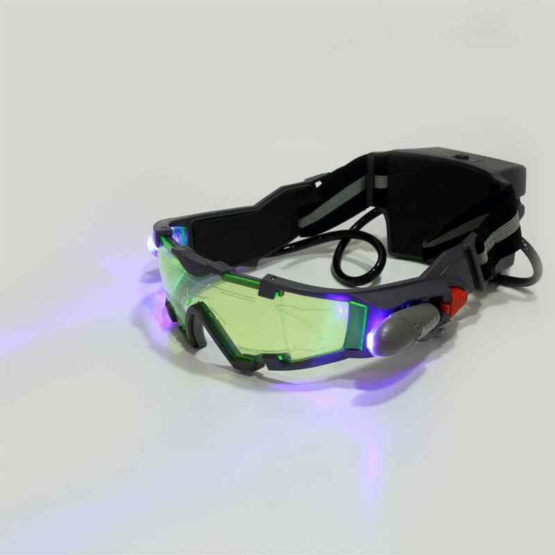Gafas ajustables para niños, Protector ocular para niños, luces LED