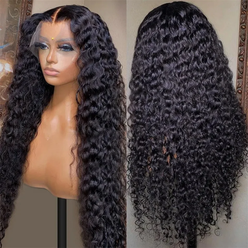 Parrucca in pizzo hd 13x6 capelli umani HD trasparente onda profonda scelta Pre pizzicata 30 parrucche brasiliane glueless da 40 pollici in vendita per le donne