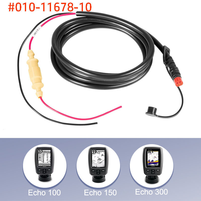Подвесной силовой кабель 010-11678-10, 4-Pin - 6 футов для Garmin Echo 100 101 150 151 151dv 200 201 201dv 300c 301c 301dv 500c и т. Д.