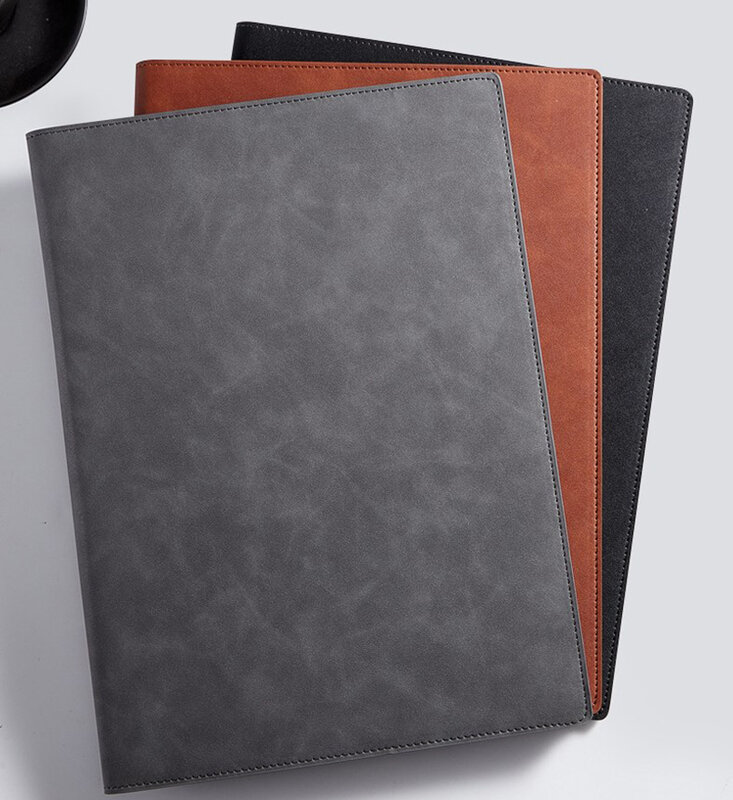 A4 Folder Office Bill Storage Multifunctional Business Leather Official Document Sales Manager Folder Contract Signing Book