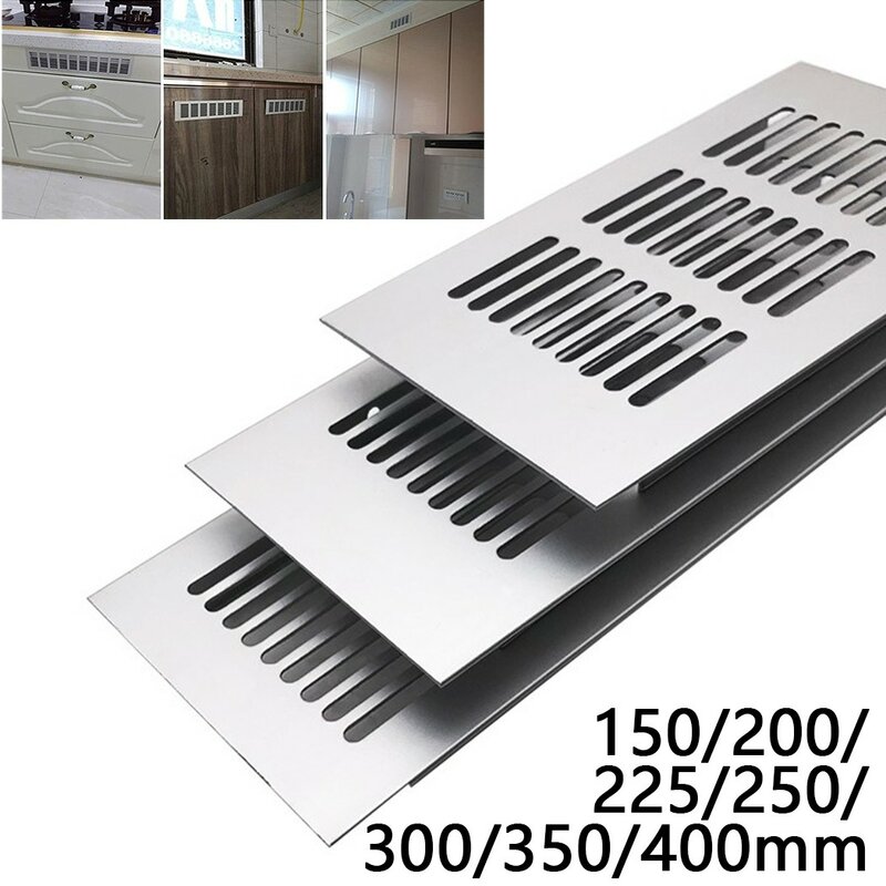 Armarios de rejilla de ventilación, puertas de baño de aleación de aluminio, 80x150-400mm, alta calidad, novedad