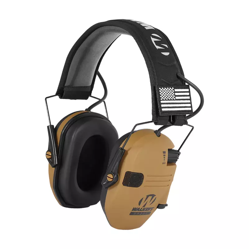 Najnowszy elektroniczny zestaw słuchawkowy do strzelania ochrona słuchu redukcja hałasu Pickup zestaw słuchawkowy do polowania na zewnątrz darmowa wysyłka