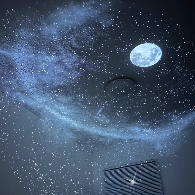 Sao Đêm Đèn Máy Chiếu Galaxy Máy Chiếu 360 ° Điều Chỉnh Cung Thiên Văn Trên Bầu Trời Đêm Chiếu Dành Cho Trẻ Em Phòng Ngủ Gia Đình