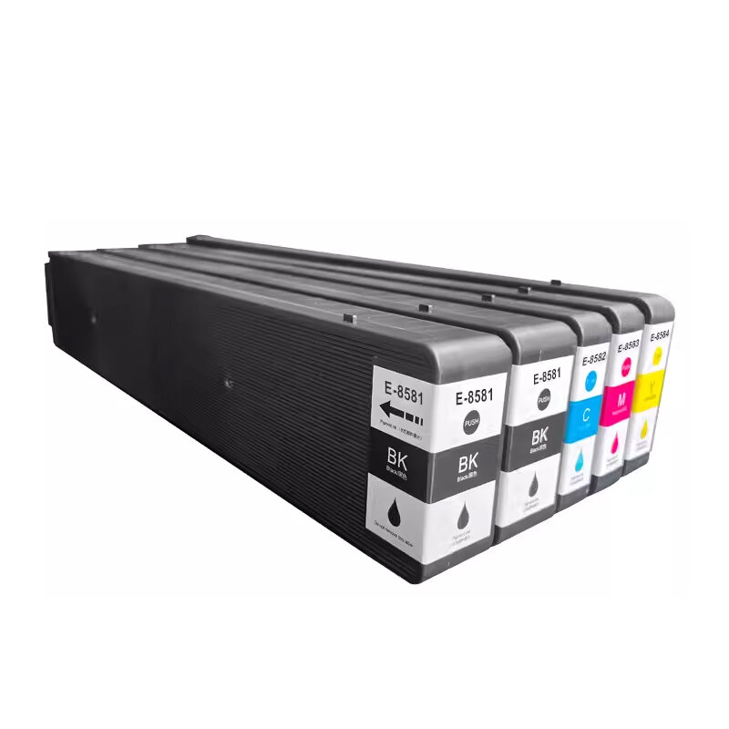 Cartucho de tinta Compatible con Epson WFC20590 WF- C20590, T8581, T8582, T8583, T8584, T8581T8584, 1 unidad