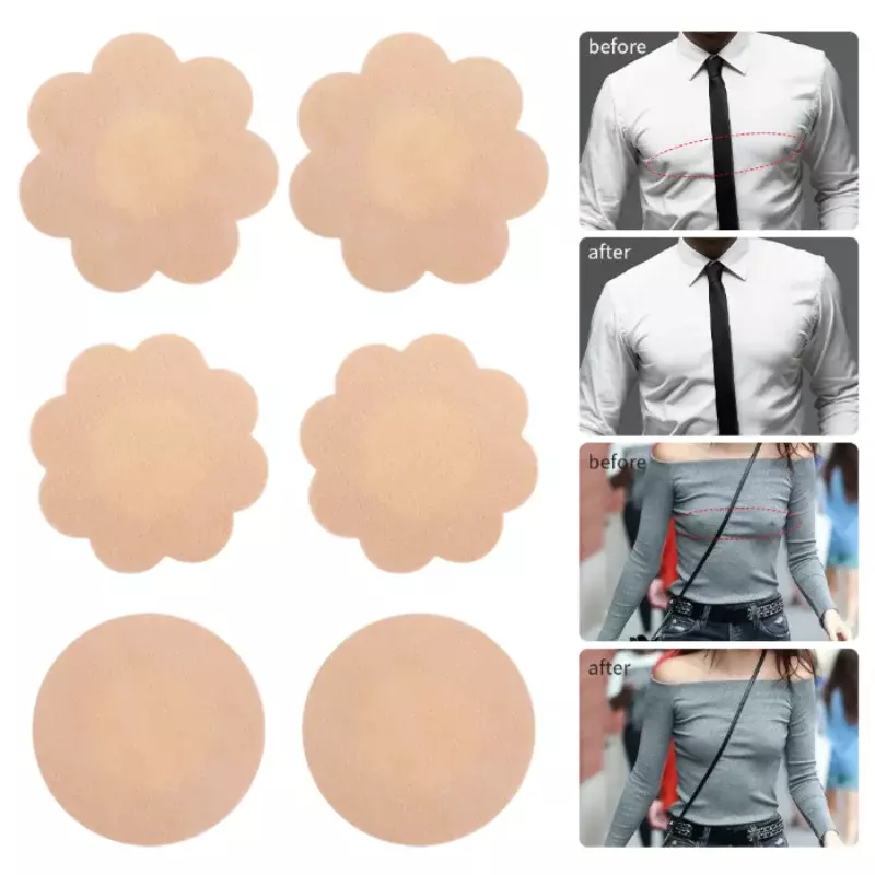 Women Invisible Nipple Cover Disposable Self-adhesive Breast Petals Lift Tape Pasties Sticker Patch Intimates Accessories