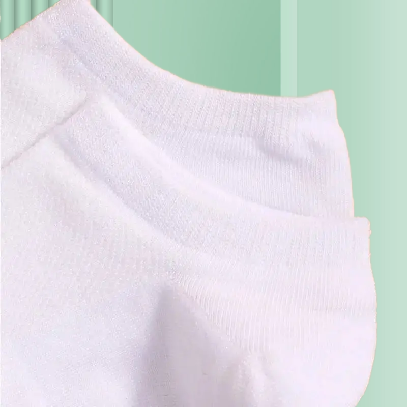Meias sólidas simples para homens e mulheres, meias macias e leves, meias de tornozelo com corte baixo, alta qualidade, 5 pares, 10 pares, 20 pares