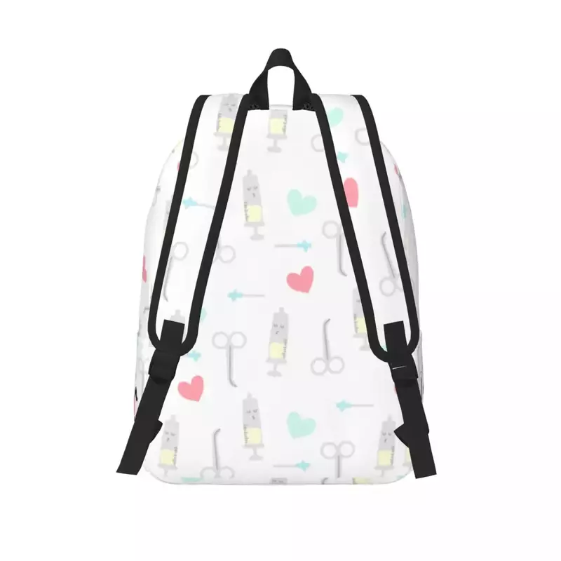 I Am A Nurse Backpack for Girl Kids Student School Bookbag Enfermera En Apuros Daypack Kindergarten Primary Bag Lightweight