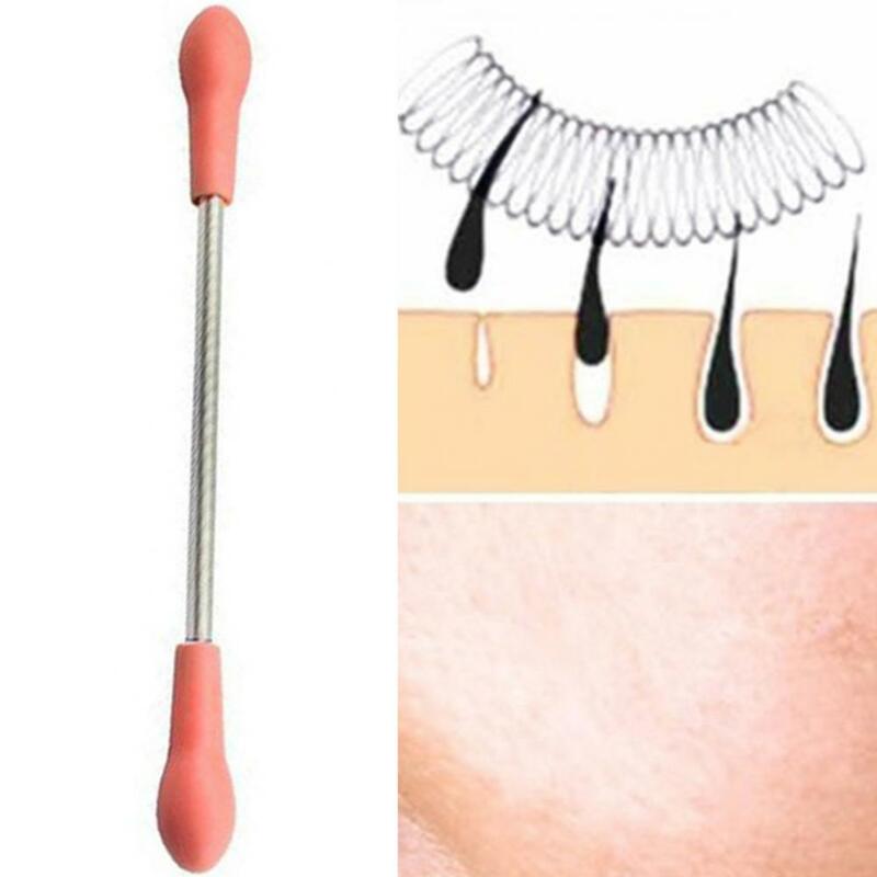 Haarverwijderaar Epilator Rvs Draagbare Face Spring Stick Threading Tool