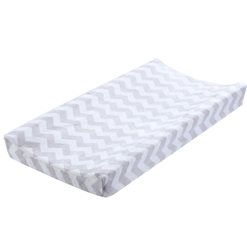 2024 New Baby Changing Pad Cover Liner Changing Mat Fitted Sheet Cover Crib Bed Slipcover