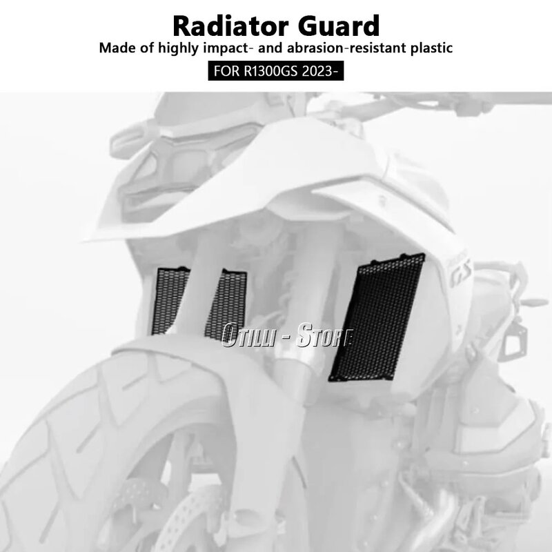 Nieuwe Motorfiets Zwarte Radiator Bescherming Grille Cover Bescherming Voor Bmw R1300gs R1300gs R 1300 Gs R 1300gs 2023 2024