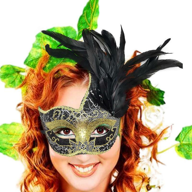 Mascherata Face Cover Masquerade Face Cover Halloween Party Face Cover per Mardi Gras Halloween Facial Cover per la festa