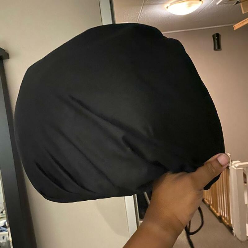 Helm Aufbewahrung tasche schwarzer Helm Schutzhülle Oxford Stoff Kordel zug Design nützlich gute Zähigkeit Helm Aufbewahrung tasche