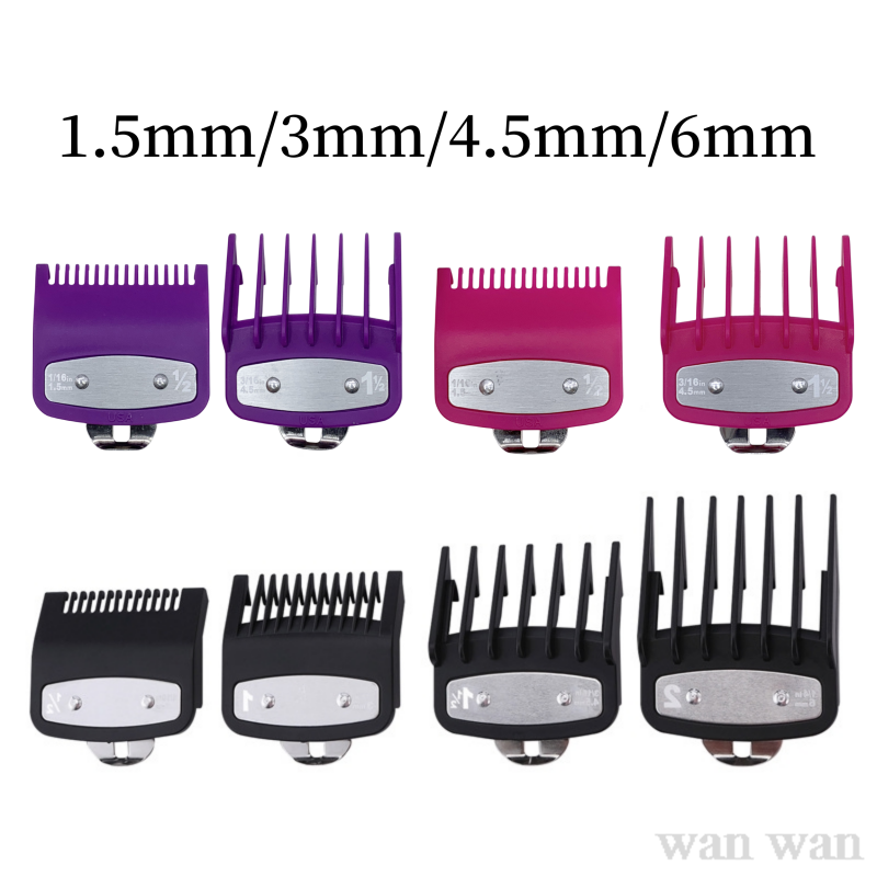 Peigne de limite pour tondeuse électrique Wahl, 1.5mm, 3mm, 4.5mm, 6mm, guide de coupe professionnel pour salon de coiffure, Y0731