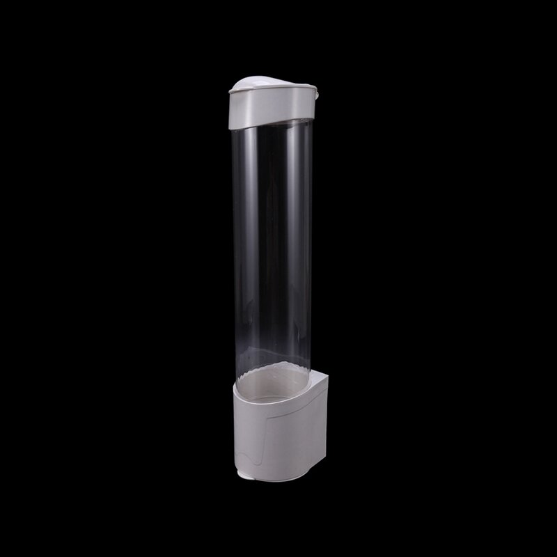 2X Dispenser Automatisch Drop Tasse Entferner Einweg Tasse Kunststoff Tasse Papier Tasse Staub Lagerung Rack