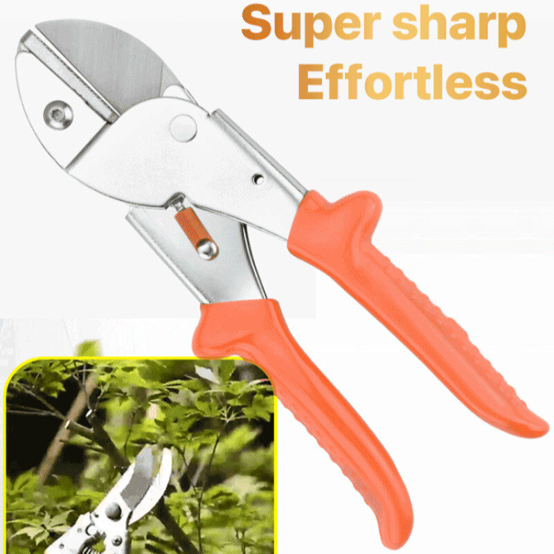 Tijeras de podar de acero SK5 para jardín, podadora potente para cortar árboles, cortaúñas de mano, tijeras para ramas de flores