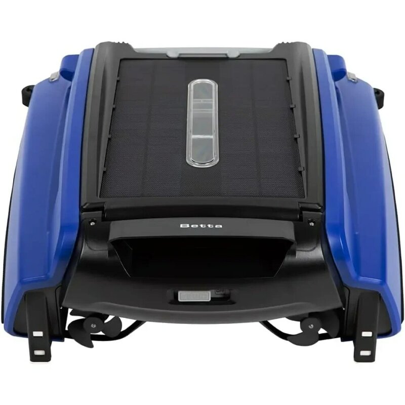 Solar Powered automático Robotic Piscina Skimmer Cleaner, maior durabilidade e novo design, Twin Salt Cloro, motores tolerantes