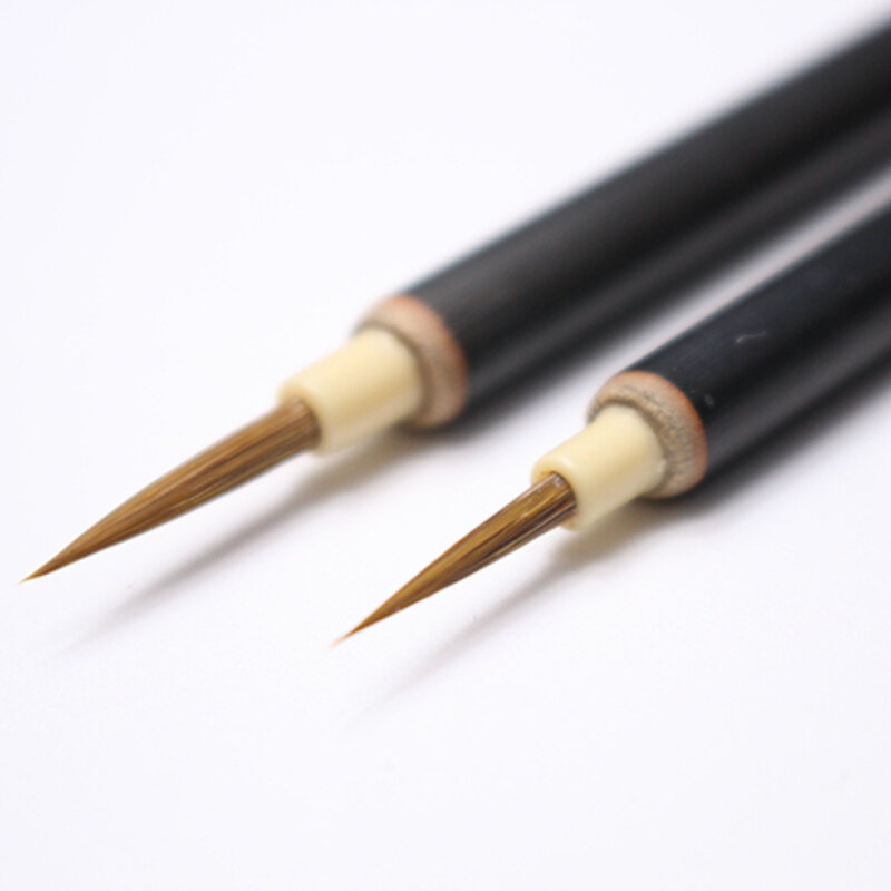 Donnola spazzola per capelli penna Aquarelle cinese Baimiao pennello da disegno penna cinese pittura ad acquerello linea pennello da disegno penna Pinceles