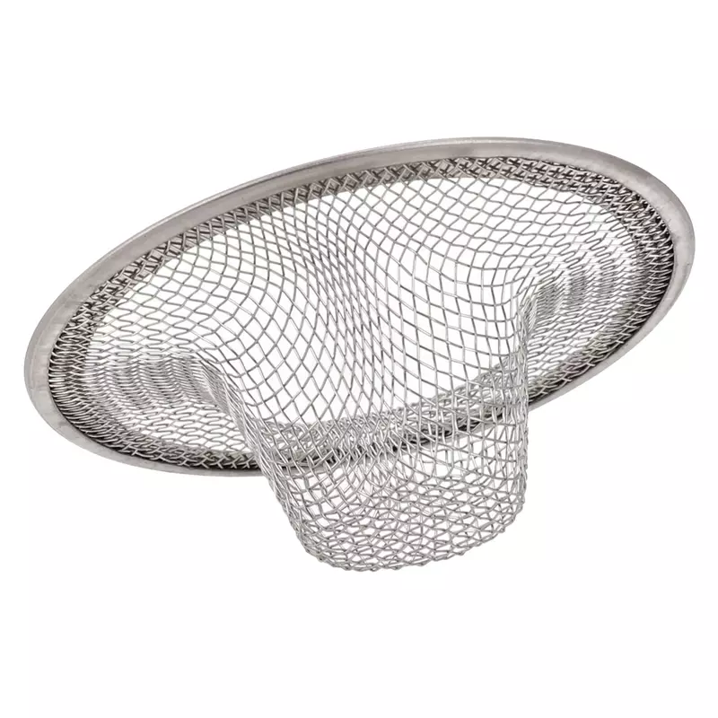 Stainless Steel Sink Strainer Hair Catcher Stopper Kitchen Waste Plug Filter Mesh Bathroom Anti Clogging Floor Drain Cover Tools