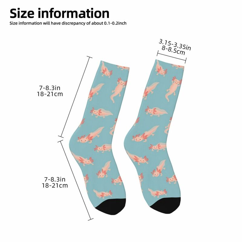 Axolotl носки Harajuku супер мягкие чулки всесезонные длинные носки аксессуары для мужчин и женщин Подарки