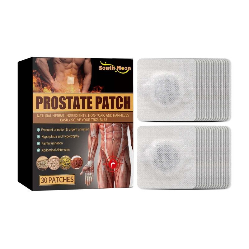 KOYO prostat pria, meningkatkan masalah prostat perawatan tubuh mengurangi ketidaknyamanan prostat plester pusar prostat 30 buah