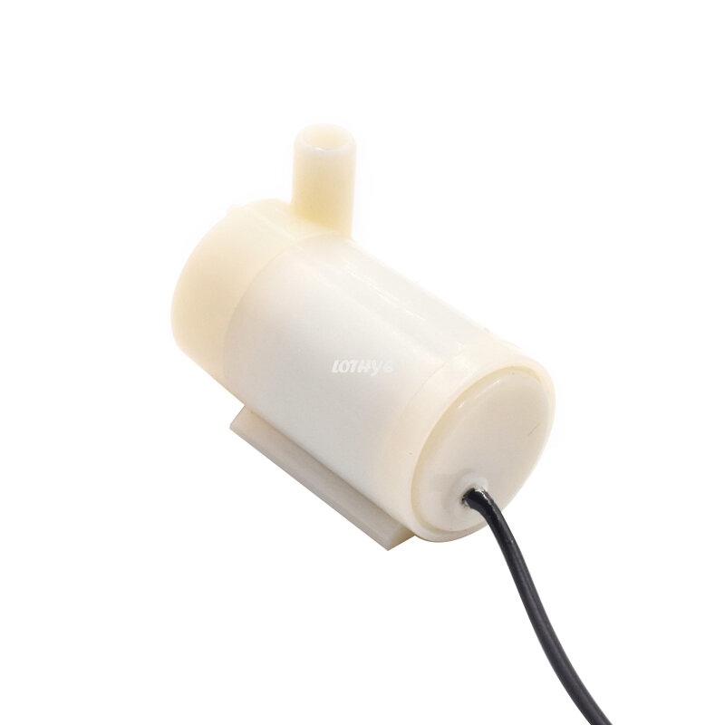 Mini bomba sumergible de agua silenciosa para Arduino Uno, cargador de teléfono móvil refrigerado por agua o unidad USB, CC de 3V y 5V