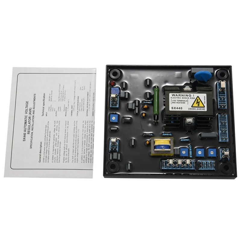 2X Avr Sx440 Module Automatische Voltage Regulator Voor Newage Stamford Generator Dho