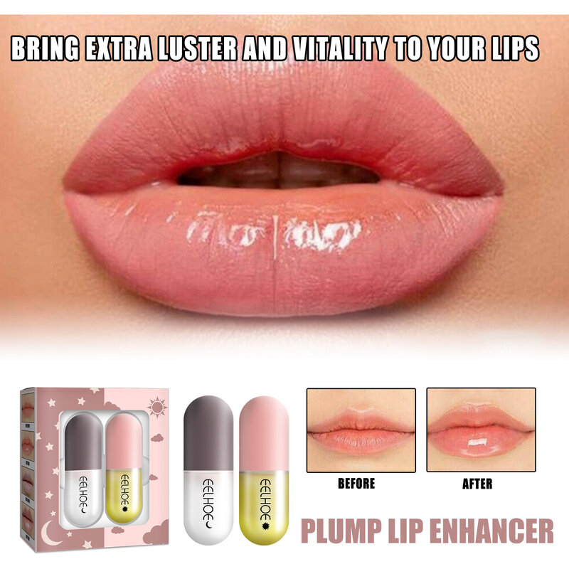 Suero labial voluminizador instantáneo para el cuidado de los labios, aceite esencial que Reduce las líneas finas, hidrata y nutre los labios, Sexy