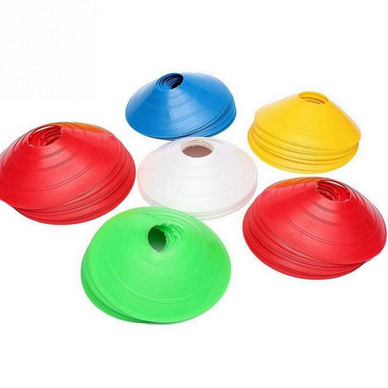 Disc Cones Soccer Football Rugby Field Marking Coaching Training Agility Sports