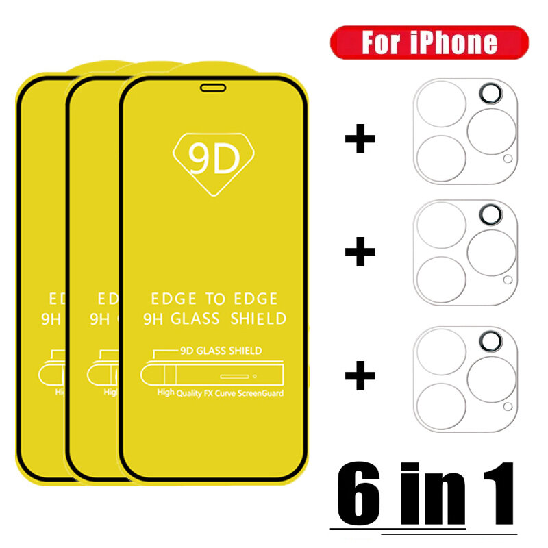 Tempered Glass for iPhone 15 14 Plus 11 12 13 Pro Camera Screen Protectors on IPhone 11 PRO MAX 12 13 Mini 14 15 Plus Lens Films
