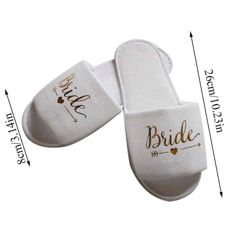 Disposable Slippers For Guest Closed Toe Spa Party Slipper Non-Slip Korean Version Cloth Shoes For Home Hotel Travel Men Woman