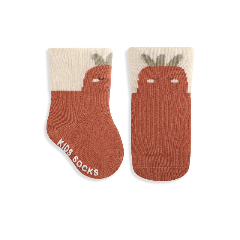 Autumn Winter Anti Slip Short Socks Newborn Infant Boy Girl Cotton Cartoon Warm Baby Floor Sock Toddler Accessories Baby 0-3Y