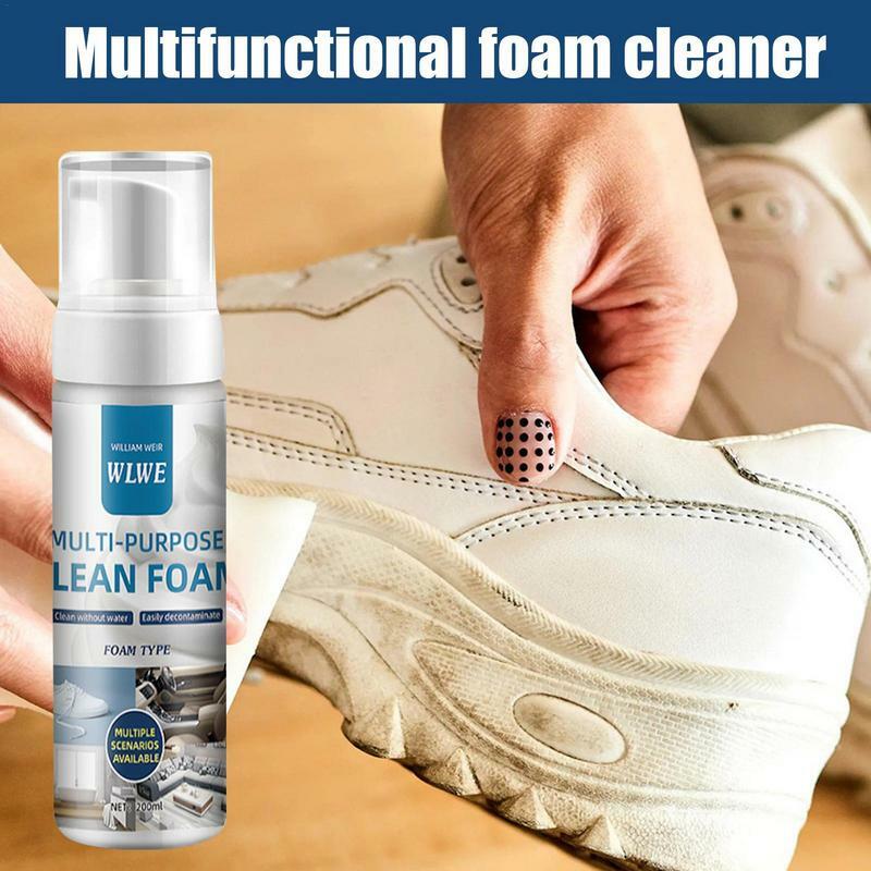 Foam Cleaner For Car Car Foam Cleaner Spray Foaming Cleaner Leather Restorer Multipurpose Car Detailing Spray Cleaning Agent For