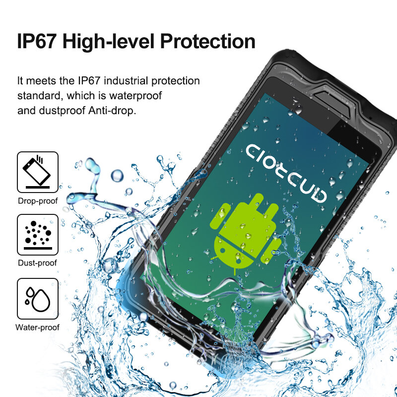 Hot-sale Android 10 Handheld Data Terminal Ip67 Rugged Android Pdas