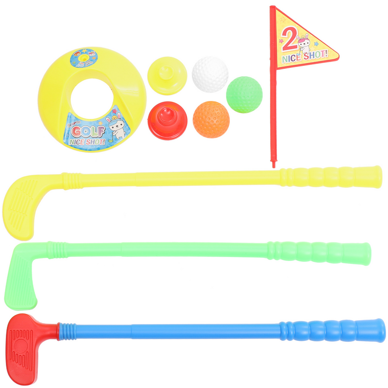 Golf Toys Golfs Club Game Wooden Mini for Kids Exercise Machine Golfer Children Educational Abs Baby