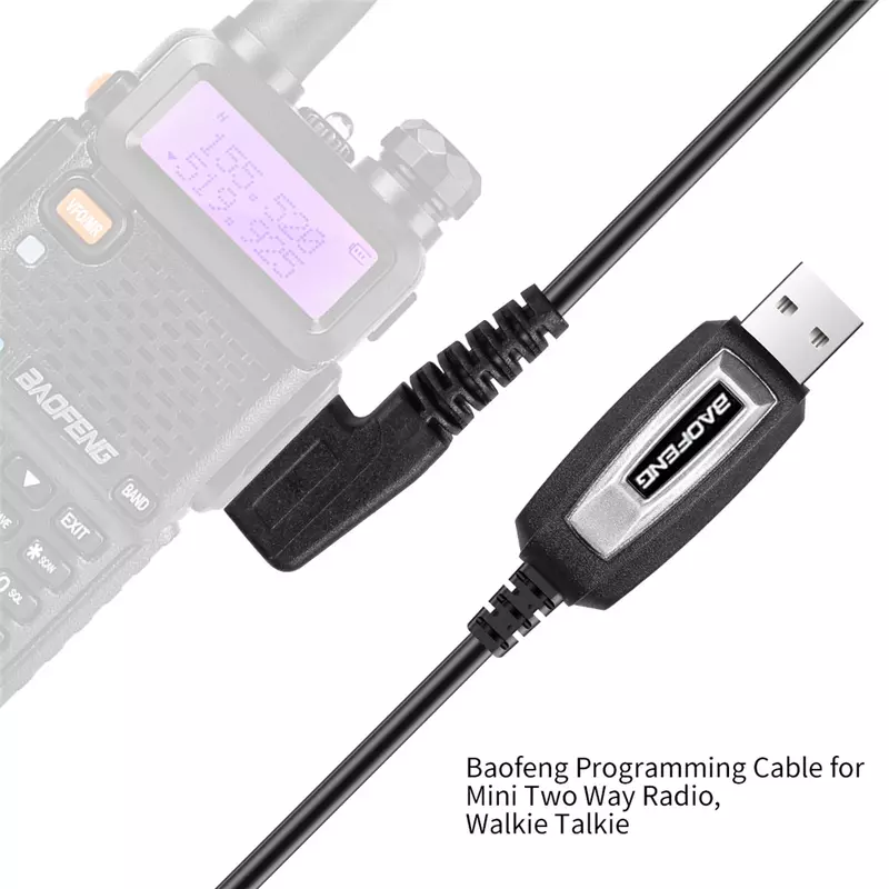 CD 포함 USB 프로그래밍 케이블, BaoFeng UV-5R UV-82 BF-888S UV-S9 플러스 UV-13 16 17 21 프로 UV-K5 5R 플러스 워키토키 라디오용
