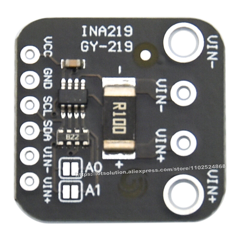 GY-INA219 INA219 I2C IIC, módulo de Sensor de detección de corriente Digital