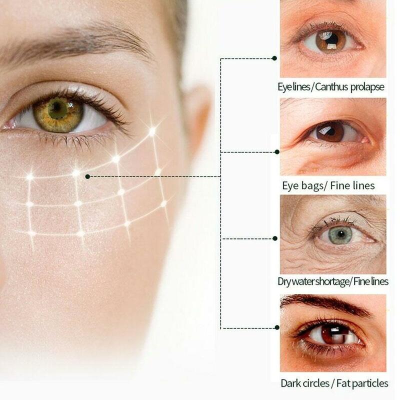 3X Peptide Anti-Wrinkle Eye Cream Collagen Anti Dark Circle Anti-aging Gel Hyaluronic Acid Anti-Puffiness Eye Bags Korea Cosmet
