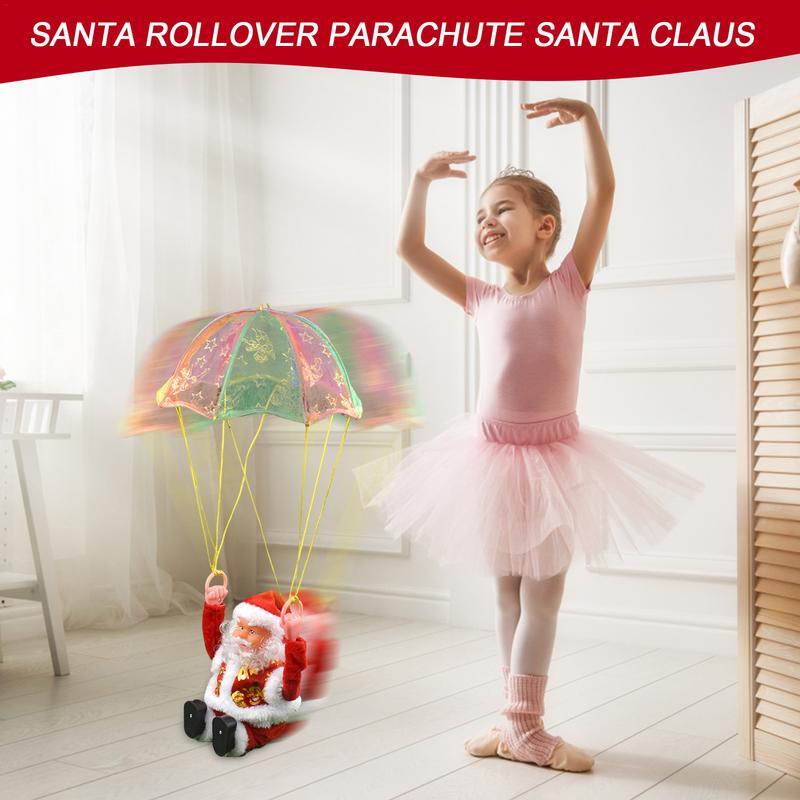 Elektrische Santa Claus musikalische Fallschirm Santa Claus Dekoration elektrische Santa Claus Dekoration und Spielzeug Santa Claus Weihnachten