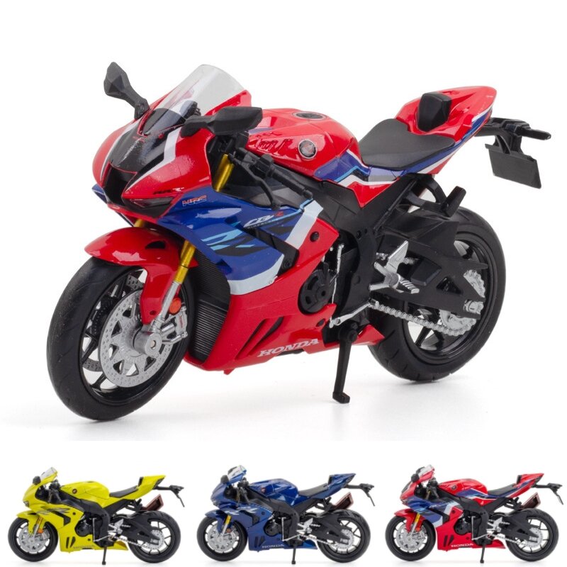 دراجة نارية لعبة Fireblade للأولاد ، هوندا CBR 1000RR ، مدينة RMZ ، نموذج ديكاست معدني ، سباق 1:12 ، مجموعة مصغرة ، هدية للأطفال