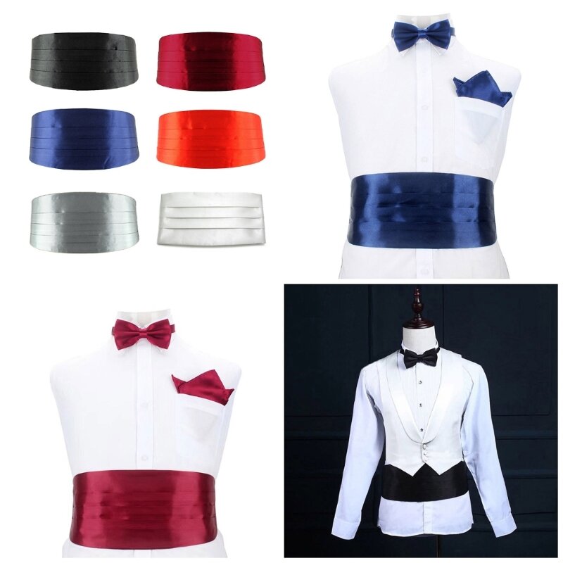Adjustable Cummerbund for Men Suited for Weddings Business Meetings and Sophisticated Event Elevate Your Formal Attire
