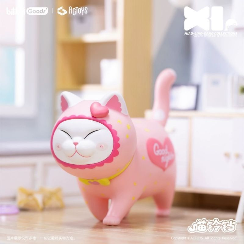 Actoys Cat Bell Ollection Series 2 Blind Box Kawaii Action Anime Mystery Figures Toys Caixas Supresas Guess Bag Gifts for Kids