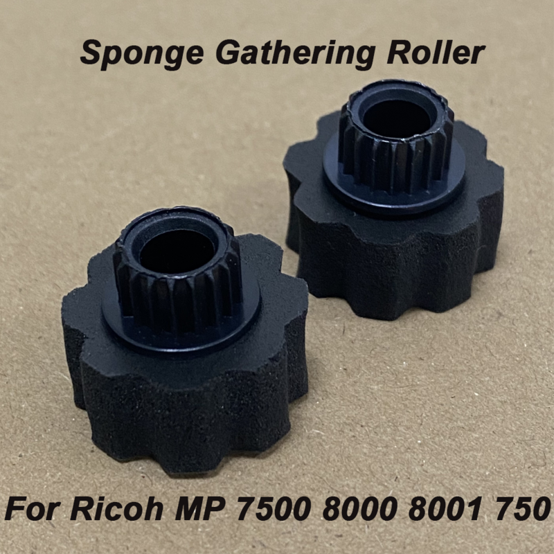 10PCS-50PCS Sponge Gathering Roller For Ricoh MP7500 8000 8001 7502 9002 AFICIO 2060 2075 1075 1060 B830-3503 New Design Quality