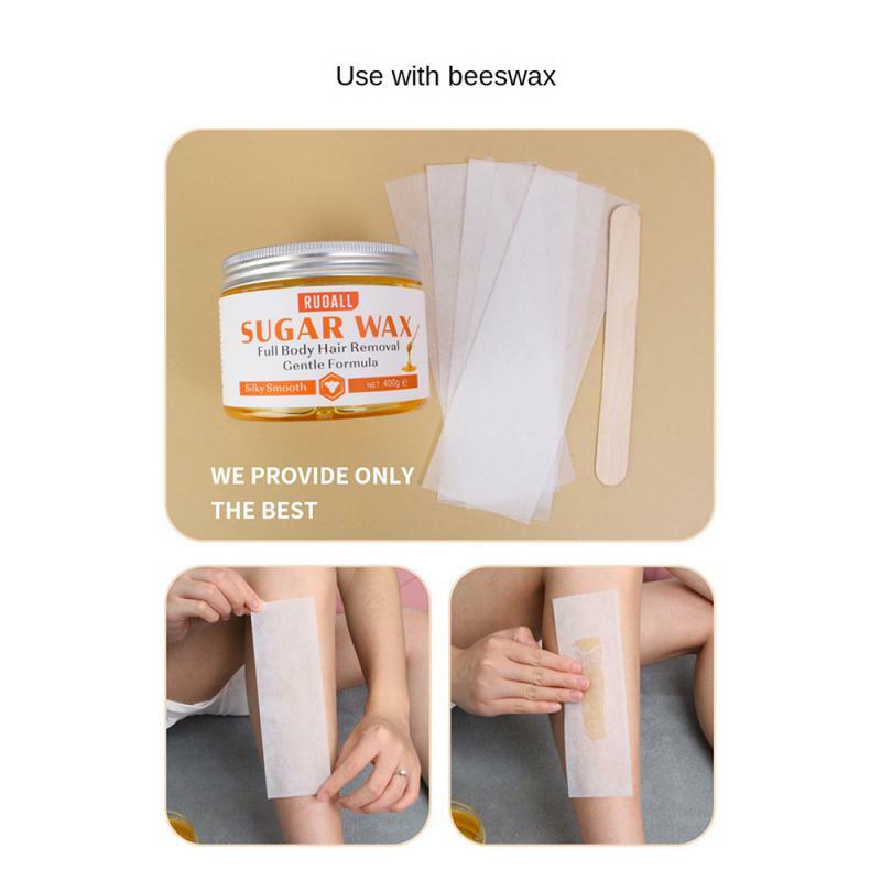 1PCS Professional Hair Removal Waxing Strips Non-woven Fabric Waxing Papers Depilatory Beauty Tool for Leg Hairs Removal